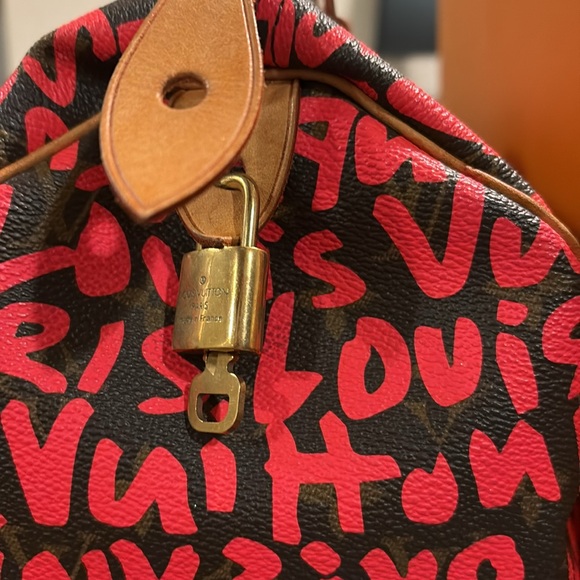 Limited edition LV Stephen Sprouse graffiti Speedy 30. - Picture 5 of 16